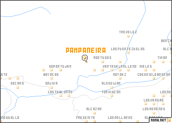 map of Pampaneira
