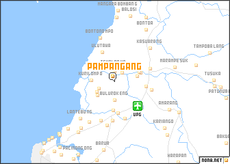 map of Pampangang