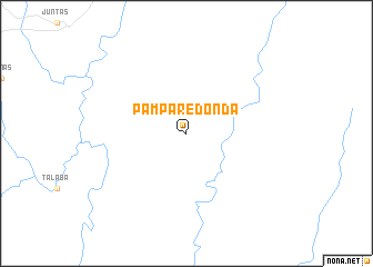 map of Pampa Redonda