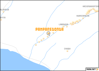 map of Pampa Redonda