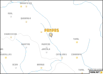 map of Pampas