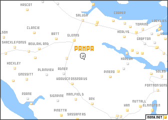 map of Pampa
