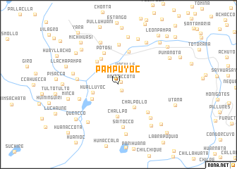 map of Pampuyoc