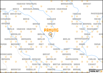 map of Pá Mùng