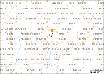 map of Pam
