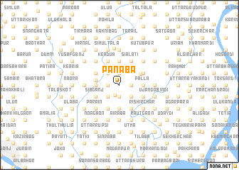 map of Pānāba