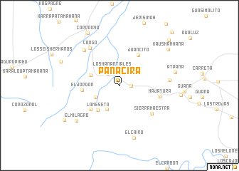 map of Pañacira