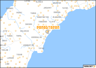 map of Panadtaran