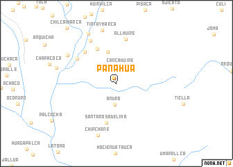 map of Panahua