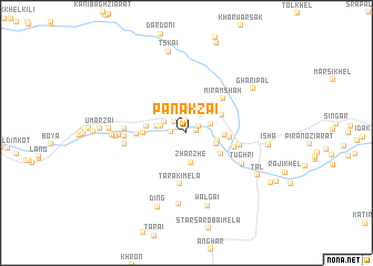 map of Panakzai