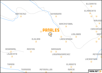 map of Panales