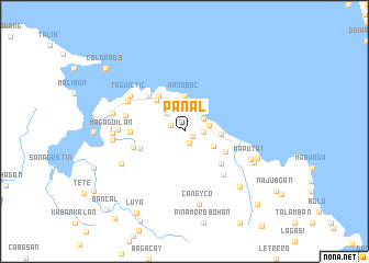 map of Panal