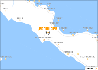 map of Panamafei