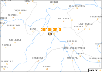 map of Panamaría