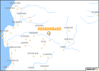 map of Panampawan