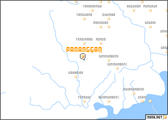 map of Pananggan