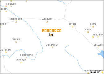 map of Pananoza
