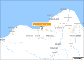 map of Panarukan