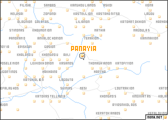 map of Panayía