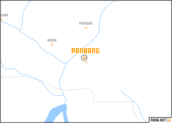 map of Panbang