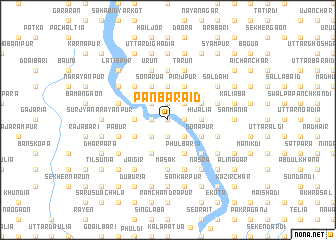 map of Pān Barāid