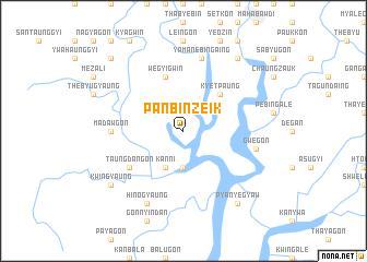 map of Panbinzeik