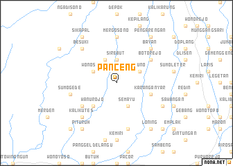 map of Panceng