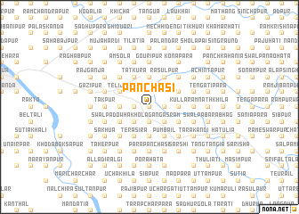 map of Pānchāsi