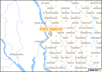 map of Pānchbāria