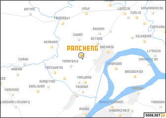 map of Pancheng