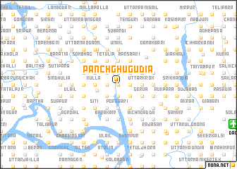 map of Pānch Ghugudia