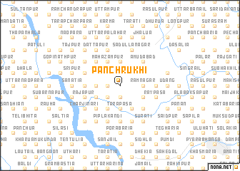 map of Pānchrukhi