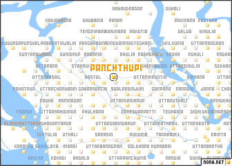 map of Pānchthupi