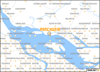 map of Pānchuria