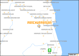 map of Panchur Pangan