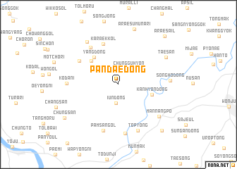 map of P\