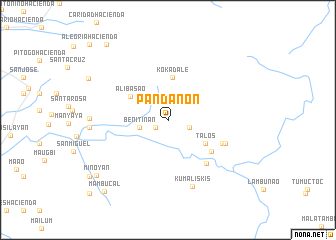 map of Pandanon