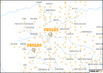 map of Pandan