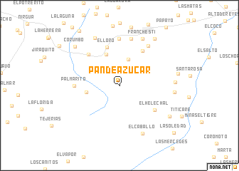 map of Pan de Azúcar