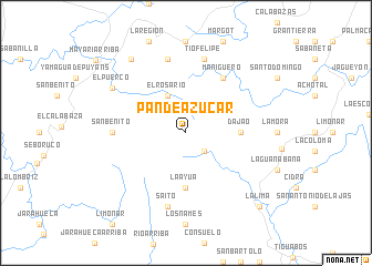 map of Pan de Azúcar