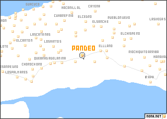 map of Pandeo