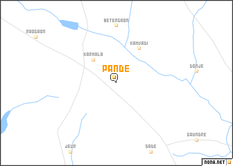 map of Pande