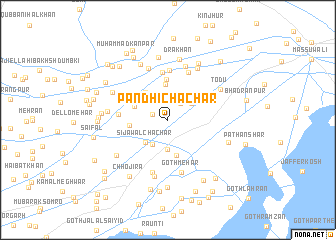 map of Pāndhi Chāchar