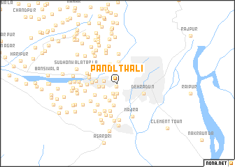 map of Pandltwāli