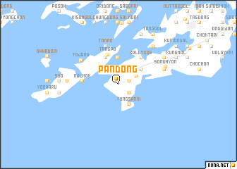 map of P\