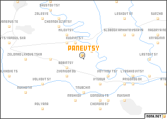 map of Panevtsy