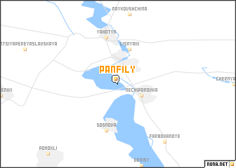 map of Panfily