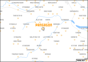 map of Pangagon