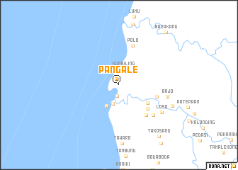 map of Pangale