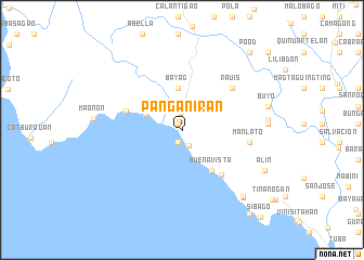 map of Panganiran